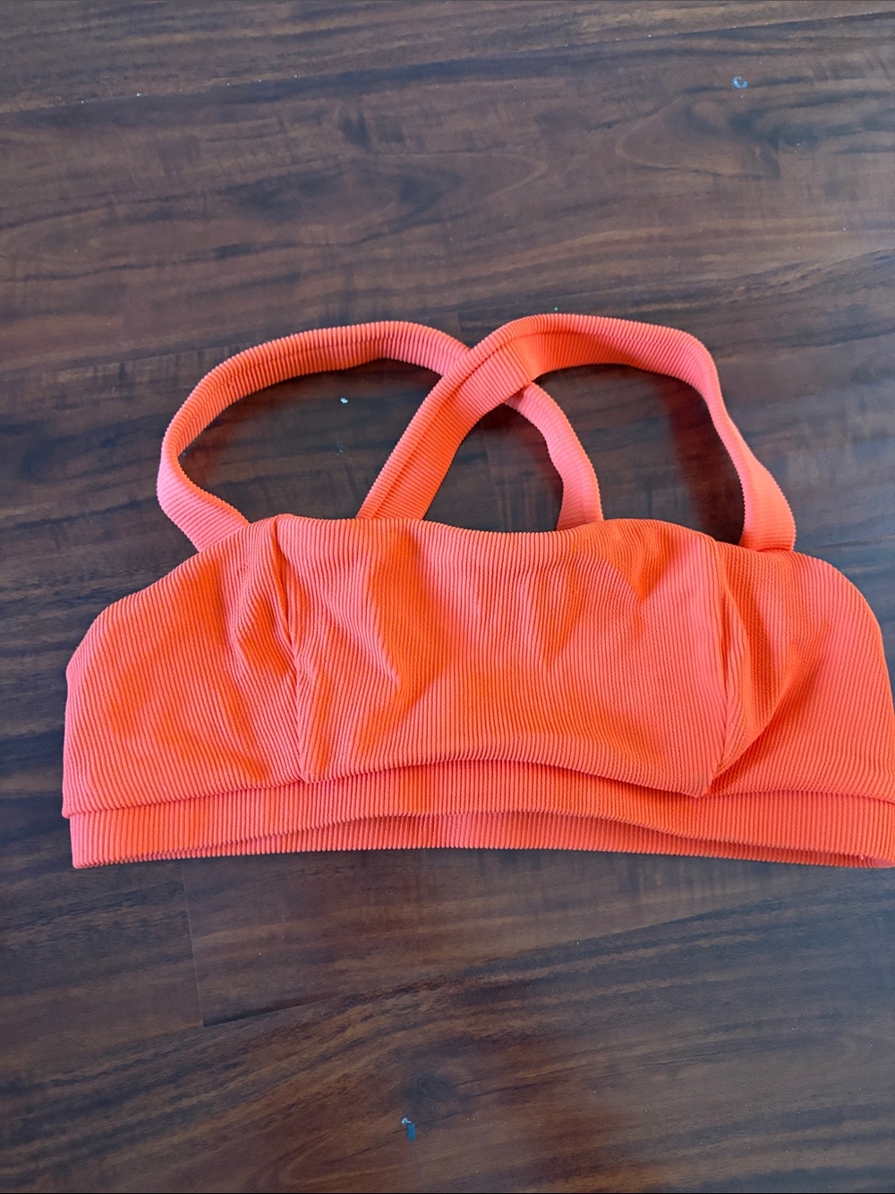 The Upside Vibrant Orange Activewear Top